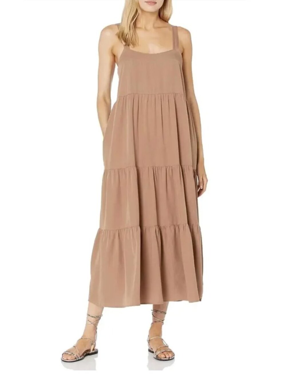 The Drop Britt Dress | Women’s Midi Dress | Mushroom XS & M | NWT